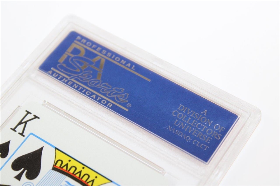 1978 Sports Deck Arnold Palmer King of Spades Card PSA Graded Mint 9 #14799626