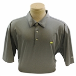 Augusta National Golf Club Masters Tournament Gray STAFF Tech Polo Shirt - XL