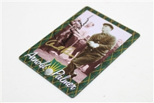 Arnold Palmer Signed Metallic Golf Card JSA ALOA