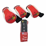 Tiger Woods United States Team Issued 2009 The Presidents Cup Official Headcovers
