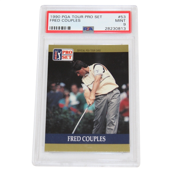 Fred Couples 1990 PGA Tour Pro Set Card #53 PSA 9 #28230813
