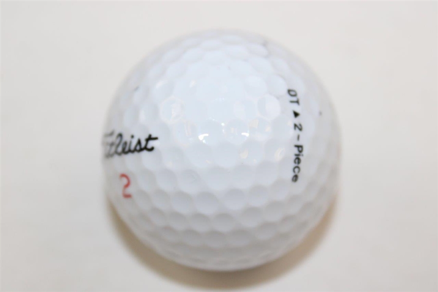 Hale Irwin Signed Titleist 2 Logo Golf Ball PSA #AN06373