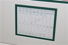 Jack Nicklaus Signed Cut Signature Magazine Display Poster PSA #AN06402