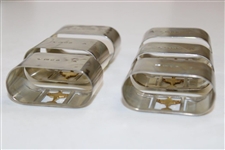 1993 Ryder Cup Garrard Sterling Silver Napkin Holders