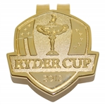 2012 Ryder Cup Gold Money Clip with Pouch