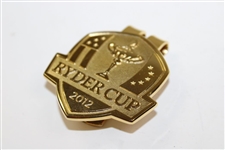 2012 Ryder Cup Gold Money Clip with Pouch