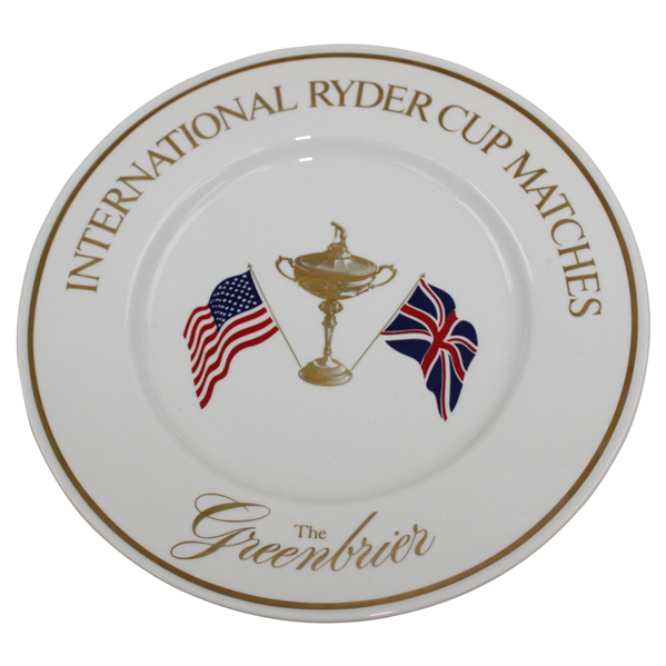 1971 International Ryder Cup Matches at The Greenbrier Plate