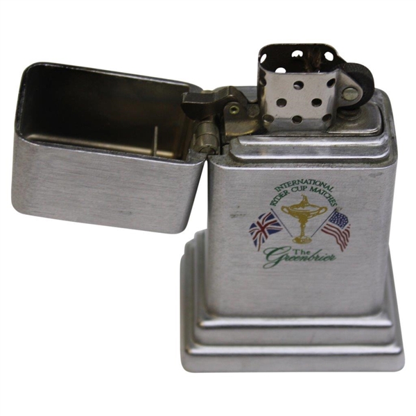 1979 International Ryder Cup Matches at The Greenbrier Table Lighter