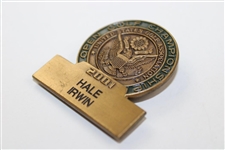 Hale Irwin's 2001 US Open at Southern Hills Contestant Badge 