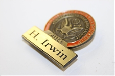 Hale Irwin's 2014 US Senior Open at Oak Tree National Contestant Badge 