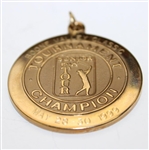 Champion Hale Irwin's 1999 Boone Valley Classic 10k Gold Winner's Medal