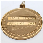 Champion Hale Irwin's 1999 Boone Valley Classic 10k Gold Winner's Medal