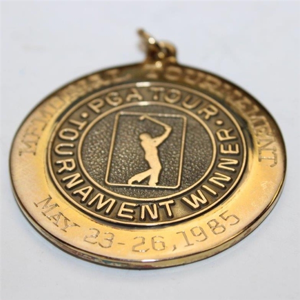 Champion Hale Irwin's 1985 Memorial Tournament 10k Gold Winner's Medal