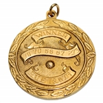 Champion Hale Irwin's 1977 Atlanta Golf Classic 10k Gold Winner's Medal
