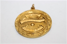 Champion Hale Irwin's 1977 Atlanta Golf Classic 10k Gold Winner's Medal