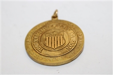 Champion Hale Irwin's 1977 San Antonio Texas Open Gold 10k Winner's Medal