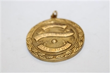 Champion Hale Irwin's 1977 San Antonio Texas Open Gold 10k Winner's Medal