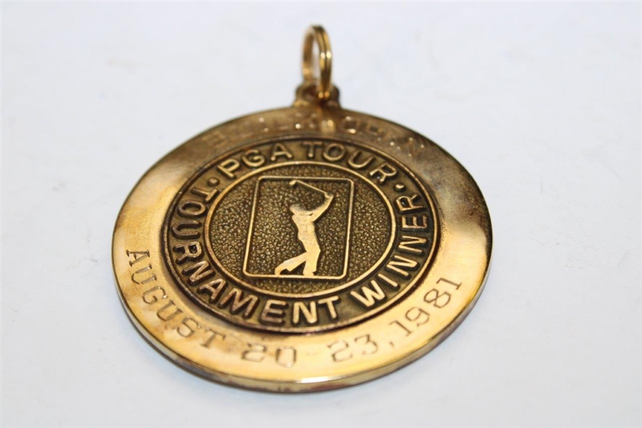 Champion Hale Irwin's 1981 Buick Open 10k Gold Winner's Medal