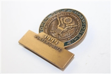 Sally Irwin's 1999 US Open Championship Player's Wife Badge