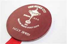 Sally Irwin's 1981 Ryder Cup at Walton Heath GC Player's Wife Badge