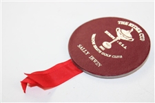 Sally Irwin's 1981 Ryder Cup at Walton Heath GC Player's Wife Badge