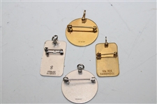 Hale Irwin's 1985, 1986, 1987 & 1988 PGA Tour Pins