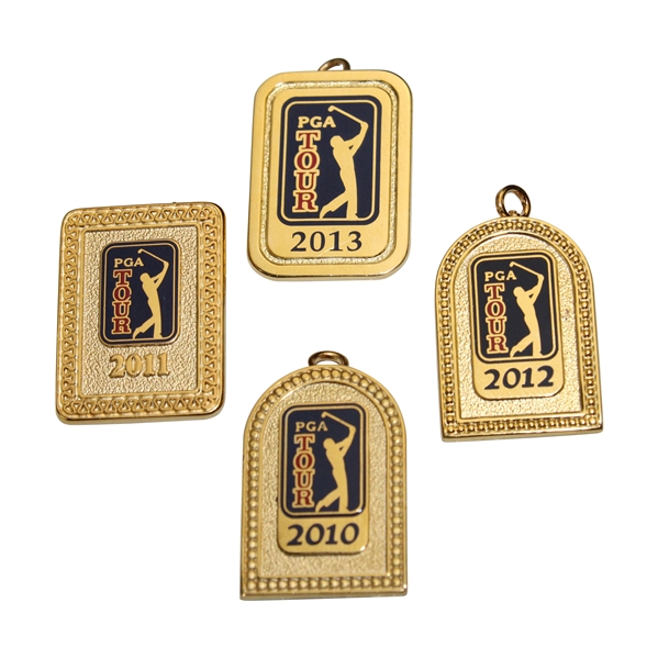 Hale Irwins 2010, 2011, 2012 & 2013 PGA Tour Pins