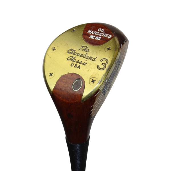 Hale Irwins Used Cleveland Classic USA RC85 Oil Hardened 3-Wood