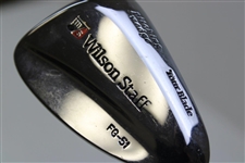 Hale Irwin's Used Wilson Staff FG-5 Tour Blade Pitching Wedge