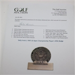 Sally Irwin's 1997 US Open Championship Player's Wife Badge