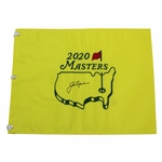 Jack Nicklaus Signed 2020 Masters Embroidered Flag JSA ALOA