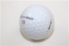 Jon Rahm Signed Personal TaylorMade TP5X 10 Logo Golf Ball JSA ALOA