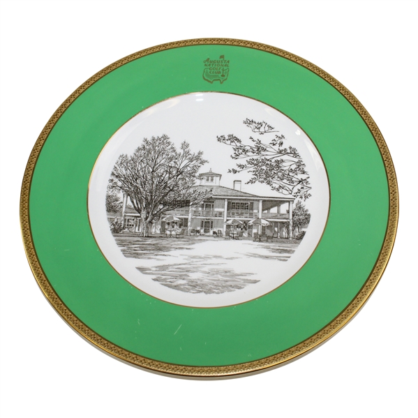 Augusta National GC Member Clubhouse Wedgwood Bone China Ltd Ed Plate #208