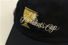 Chris DiMarco's 2003 The President's Cup Team USA Issued Navy Hat - The DiMarco Collection