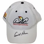 Arnold Palmer Signed Arnold Palmer Invitational White Hat JSA ALOA