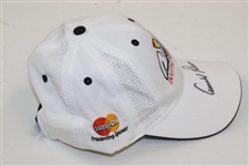 Arnold Palmer Signed Arnold Palmer Invitational White Hat JSA ALOA