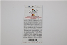 Phil Mickelson Signed 2012 Arnold Palmer Invitational Ticket - Woods Win JSA ALOA