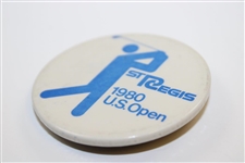 1980 U.S. Open Badge at Baltusrol Golf Club - Jack Nicklaus Win