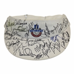 Multi-Signed Nationwide Senior Championship Visor JSA ALOA