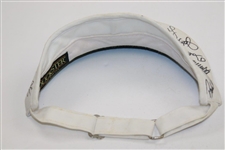 Multi-Signed Nationwide Senior Championship Visor JSA ALOA