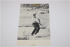 Arnold Palmer Signed 1954 Amateur Champion Photo JSA ALOA