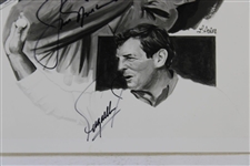 Arnold Palmer, Jack Nicklaus, Lee Trevino & Fuzzy Zoeller Signed Skins Game Presentation JSA ALOA