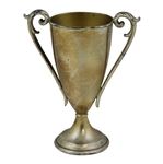 Post-Swing golfer Rockford C. Co. Two-Handle Trophy - Has Anti-Tarnish Preparation