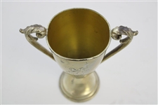 Post-Swing golfer Rockford C. Co. Two-Handle Trophy - Has Anti-Tarnish Preparation