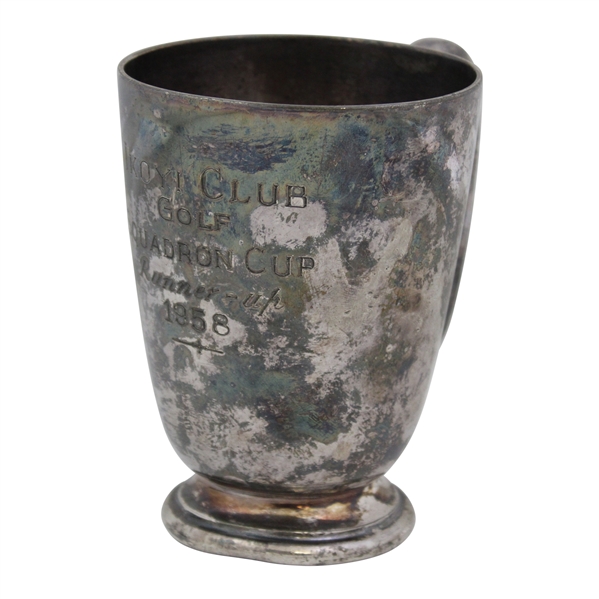 1958 Ikoy Club Golf Squadron Cup Runner-Up Trophy by Walker & Hall Shefield in England