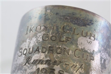 1958 Ikoy Club Golf Squadron Cup Runner-Up Trophy by Walker & Hall Shefield in England