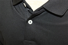 2017 US Open at Erin Hills Short Sleeve Black Polo Shirt - Worn - Size XL