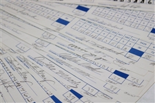 One-Hundred Ten (110) 1994 Northville Long Island Classic Official Used Scorecards - 19 Major Winners