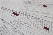 Fifty-Three (53) 1994 Bruno's Memorial Classic Official Used Scorecards - 8 Major Winners