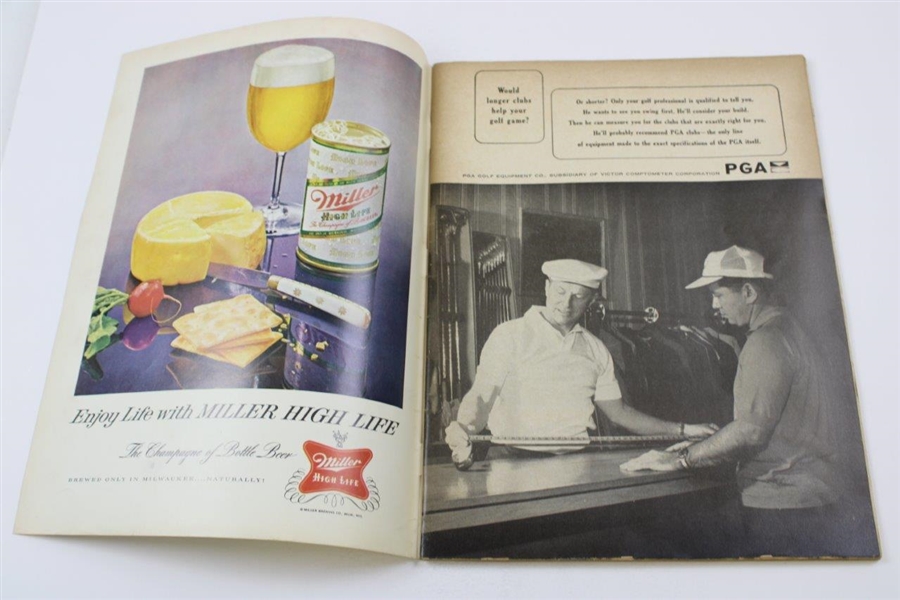 Big 3 Signed 1963 Golf Digest 'Triumvirate' Newsstand Magazine JSA ALOA